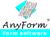 AnyForm Forms Software screenshot